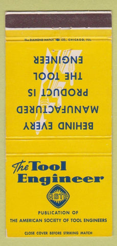Matchbook Cover - Tool Engineer Publication 30 Strike