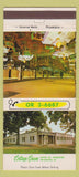 Matchbook Cover - Cottage Green Philadelphia PA 30 Strike
