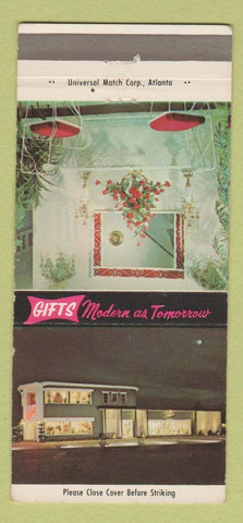 Matchbook Cover - Zimlich Flowers Mobile AL  30 Strike