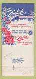 Matchbook Cover - Zimlich Flowers Mobile AL  30 Strike
