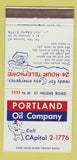 Matchbook Cover - Portland Oil Company OR 30 Strike