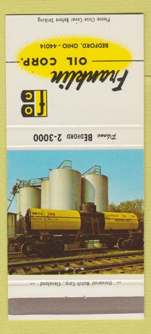 Matchbook Cover - Franklin Oil Bedford OH 30 Strike