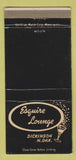 Matchbook Cover - Esquire Lounge Dickinson ND 30 Strike