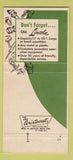 Matchbook Cover - Lincoln Manufacturing Chicago IL 30 Strike