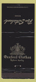 Matchbook Cover - Ross Sutherland Men's Clothes Waikiki Hawaii WEAR 30 Strike