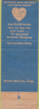 Matchbook Cover - Elgin Watches Greenya Williamsport PA