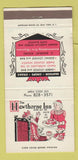 Matchbook Cover - Hawthorne Inn Berlin? CT WORN 30 Strike