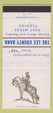 Matchbook Cover - Lee County Bank Fort Myers FL 30 Strike