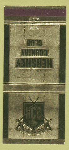 Matchbook Cover - Hershey Country Club PA 30 Strike