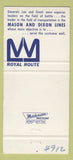 Matchbook Cover - Mason and Dixon Lines Trucking 30 Strike