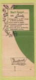 Matchbook Cover - Lincoln Manufacturing Chicago IL screw machine 30 Strike