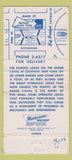 Matchbook Cover - Niagara Liquor Store Lockport NY 30 Strike