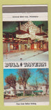 Matchbook Cover - Bull Tavern Valley Forge PA 30 Strike