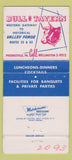 Matchbook Cover - Bull Tavern Valley Forge PA 30 Strike