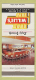 Matchbook Cover - Willie's Restaurant Mobile AL 30 Strike