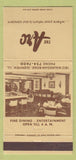 Matchbook Cover - The Arc Restaurant Glenview IL CREASED 30 Strike