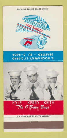Matchbook Cover - Ship's Inn East Rockaway Seaford NY 30 Strike