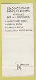 Matchbook Cover - Crystal Restaurant Reading PA 30 Strike