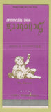 Matchbook Cover - Schober's Wine Restaurant ST Louis MO  30 Strike