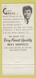 Matchbook Cover - Guy Greco Men's Hairpiece Toupee New York City 30 Strike