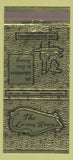 Matchbook Cover - The Living Room Warren OH restaurant 30 Strike