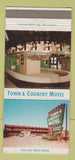Matchbook Cover Town and Country Motel Monroeville PA motel restaurant 30 Strike