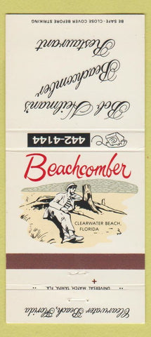 Matchbook Cover - Beachcomber Clearwater Beach FL 30 Strike