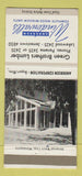 Matchbook Cover - Andersen Windows Green Bros Lumber 30 Strike