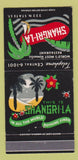 Matchbook Cover - Shangri LA Restaurant Chicago IL Cantonese 30 Strike