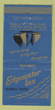 Matchbook Cover - Edgewater Inn Marina Hotel Long Beach CA 30 Strike