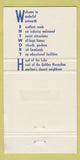Matchbook Cover - Wentworth County Hamilton ON Court House 30 Strike