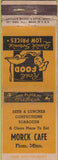 Matchbook Cover - Morck Cafe Flom MN Advance WORN