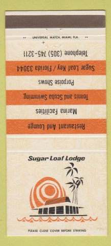 Matchbook Cover - Sugar Loaf Lodge Resort Sugar Loaf Key FL 30 Strike