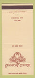 Matchbook Cover - Stanford Court San Francisco CA 30 Strike