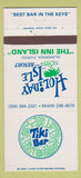 Matchbook Cover - Holiday Isle Resort Tiki Bar Islamorada FL 30 Strike