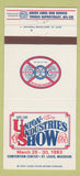 Matchbook Cover - Union Industries Show St Louis MO 1983 30 Strike