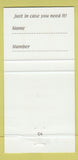 Matchbook Cover - Channel 4 Irish Bar Restaurant New York City 30 Strike