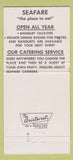 Matchbook Cover - Seafare Restaurant Nags Head NC 30 Strike