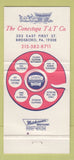 Matchbook Cover - Conestoga T&T Company Birdsboro PA 30 Strike