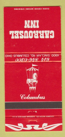 Matchbook Cover - Carrousel Inn Columbus OH 30 Strike