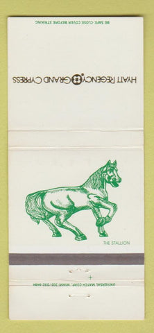 Matchbook Cover - Hyatt Regency Grand Cypress Orlando FL WEAR 30 Strike