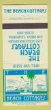 Matchbook Cover - The Beach Cottages San Diego CA 30 Strike