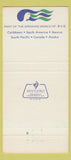 Matchbook Cover - Princess Cruises girlie 30 Strike