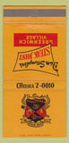 Matchbook Cover - Dan Stampler's Steak Joint New York City WEAR 30 Strike