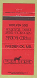 Matchbook Cover - Red Horse Frederick MD restaurant 30 Strike