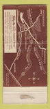 Matchbook Cover - Tally Ho Hotel Motel Chester County PA WORN 30 Strike