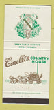 Matchbook Cover - Cinelli's County House Merchantville NJ 30 Strike