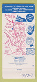 Matchbook Cover - Bethesdan Motor Hotel Bethesda MD 30 Strike