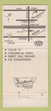 Matchbook Cover - Holiday Motor Lodge Williamsville NY 30 Strike