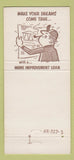 Matchbook Cover - Hamlin Bank and Trust NY Kane Smethport 30 Strike